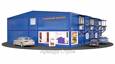Гостиничный комплекс 15х14,5 Полный комфорт