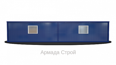 Блок контейнер 12.0x2.5 сэндвич